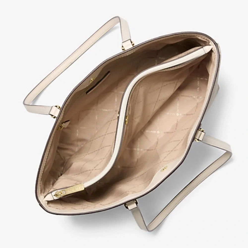 NWT MK Sheila Large Signature Logo and Metallic Tote Bag - Picture 7 of 10